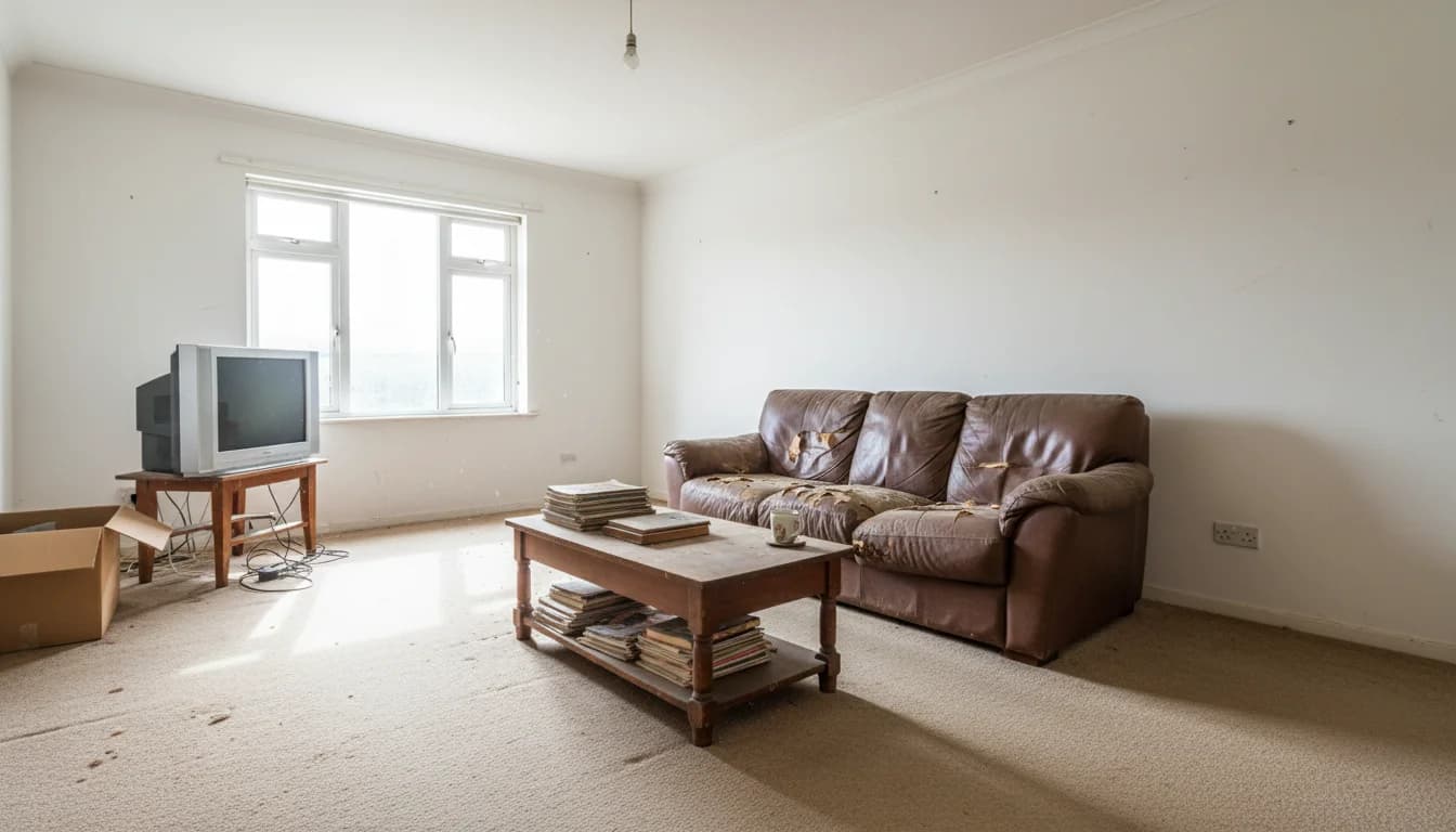 Before AI Home Design App - original room awaiting transformation