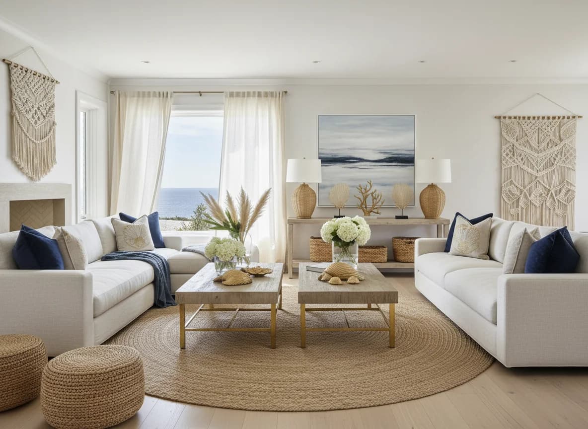 Coastal decoration style - AI Decoration App